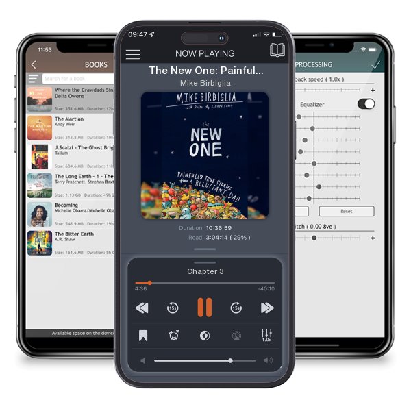 Download fo free audiobook The New One: Painfully True Stories from a Reluctant Dad by Mike Birbiglia and listen anywhere on your iOS devices in the ListenBook app.