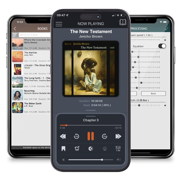 Download fo free audiobook The New Testament by Jericho Brown and listen anywhere on your iOS devices in the ListenBook app.