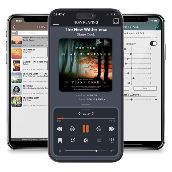 Download fo free audiobook The New Wilderness by Diane Cook and listen anywhere on your iOS devices in the ListenBook app.