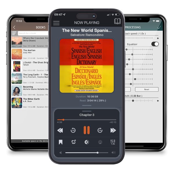 Descargar audiolibro gratis The New World Spanish-English, English-Spanish Dictionary: Completely Revised Second Edition by Salvatore Ramondino y escuchar en cualquier lugar en sus dispositivos iOS en la aplicación ListenBook.