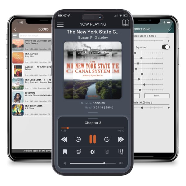 Download fo free audiobook The New York State Canal System: A History Beyond the Erie (Transportation) by Susan P. Gateley and listen anywhere on your iOS devices in the ListenBook app.