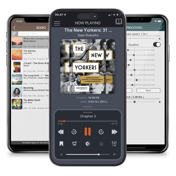 Download fo free audiobook The New Yorkers: 31 Remarkable People, 400 Years, and the Untold Biography of the World's Greatest City by Sam Roberts and listen anywhere on your iOS devices in the ListenBook app.