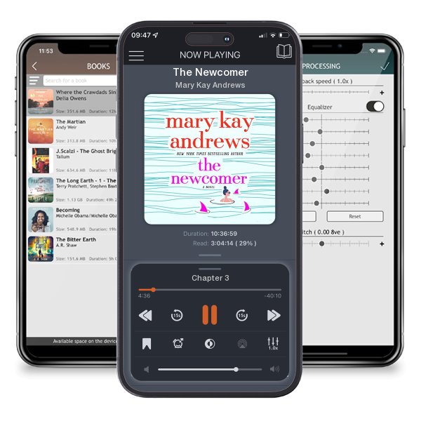 Download fo free audiobook The Newcomer by Mary Kay Andrews and listen anywhere on your iOS devices in the ListenBook app.