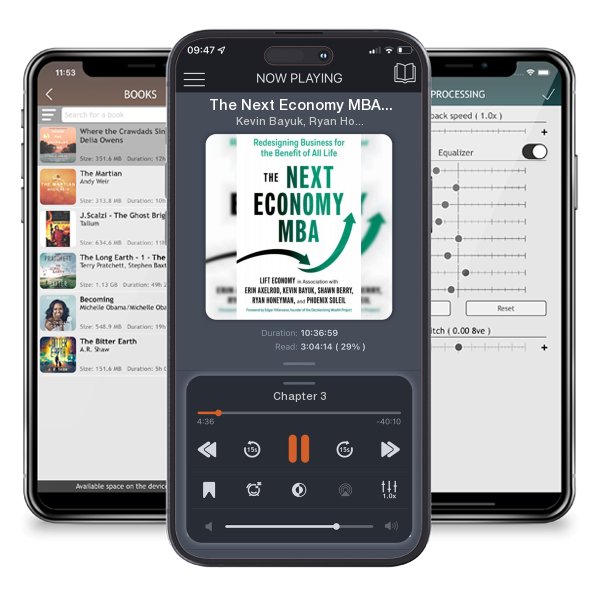 Download fo free audiobook The Next Economy MBA: Redesigning Business for the Benefit of... by Kevin Bayuk, Ryan Honeyman, et al. and listen anywhere on your iOS devices in the ListenBook app.