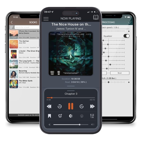 Download fo free audiobook The Nice House on the Lake Vol. 2 by James Tynion IV and Alvaro Martinez Bueno and listen anywhere on your iOS devices in the ListenBook app.