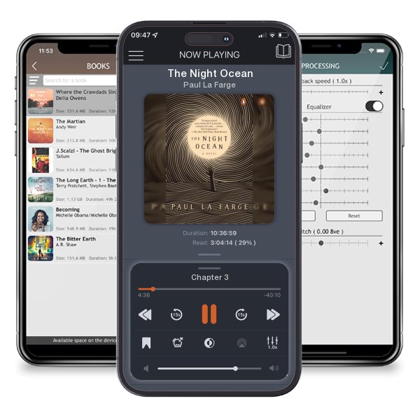 Download fo free audiobook The Night Ocean by Paul La Farge and listen anywhere on your iOS devices in the ListenBook app.