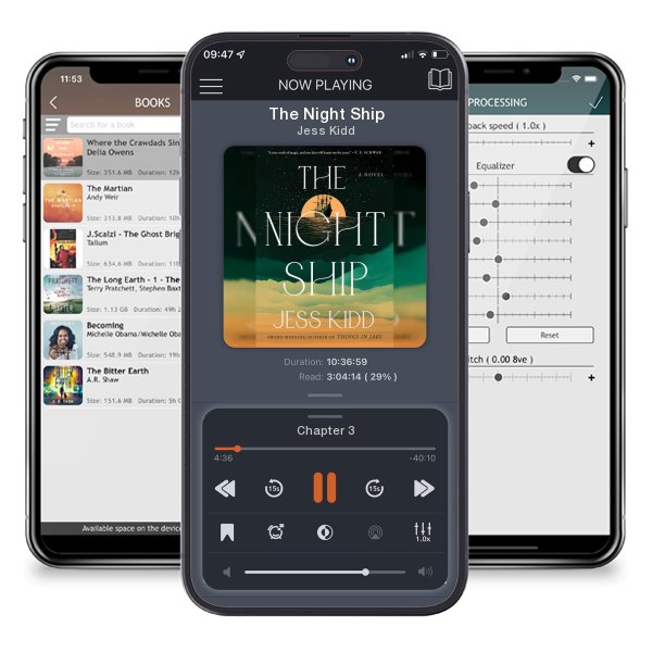 Download fo free audiobook The Night Ship by Jess Kidd and listen anywhere on your iOS devices in the ListenBook app.