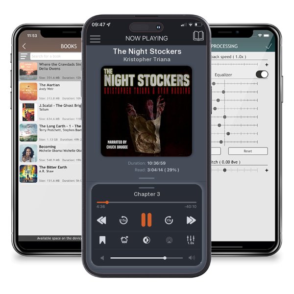 Download fo free audiobook The Night Stockers by Kristopher Triana and listen anywhere on your iOS devices in the ListenBook app.