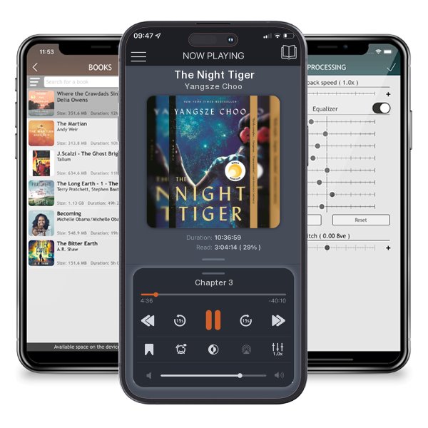 Download fo free audiobook The Night Tiger by Yangsze Choo and listen anywhere on your iOS devices in the ListenBook app.