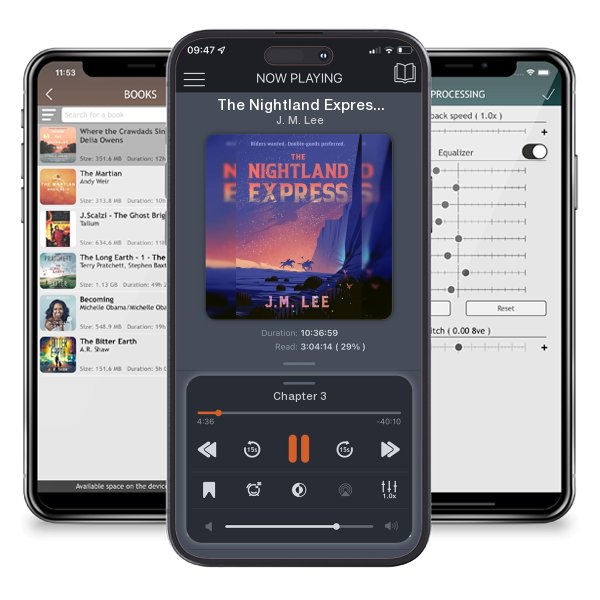 Download fo free audiobook The Nightland Express by J. M. Lee and listen anywhere on your iOS devices in the ListenBook app.