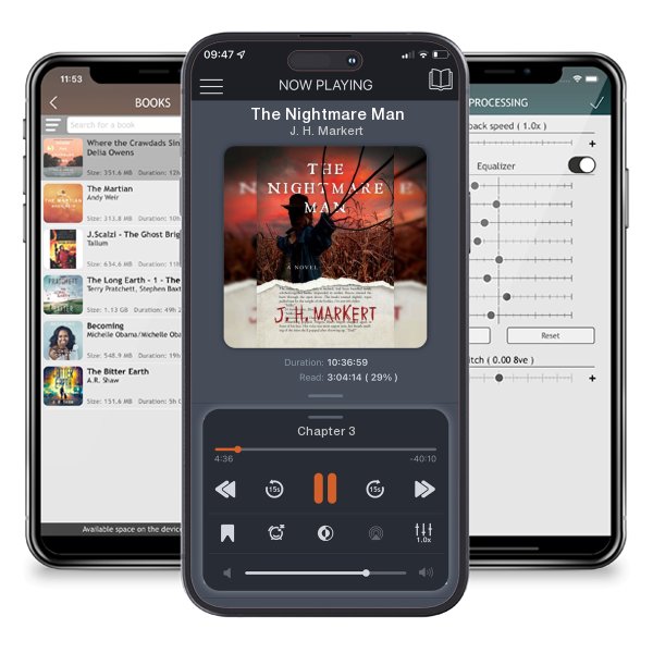 Download fo free audiobook The Nightmare Man by J. H. Markert and listen anywhere on your iOS devices in the ListenBook app.