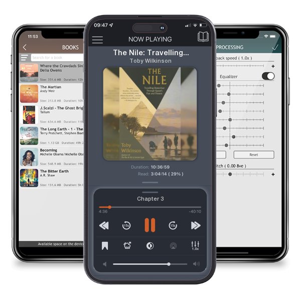 Download fo free audiobook The Nile: Travelling Downriver Through Egypt's Past and Present by Toby Wilkinson and listen anywhere on your iOS devices in the ListenBook app.