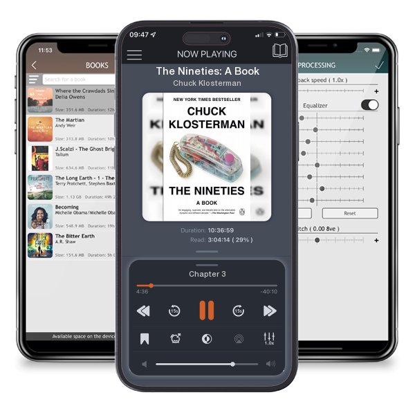Download fo free audiobook The Nineties: A Book by Chuck Klosterman and listen anywhere on your iOS devices in the ListenBook app.
