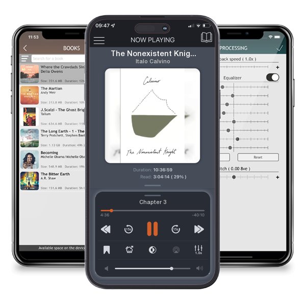 Download fo free audiobook The Nonexistent Knight by Italo Calvino and listen anywhere on your iOS devices in the ListenBook app.