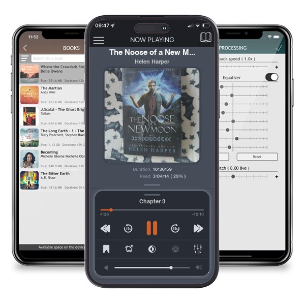 Download fo free audiobook The Noose of a New Moon by Helen Harper and listen anywhere on your iOS devices in the ListenBook app.