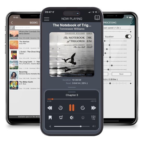 Download fo free audiobook The Notebook of Trigorin: A Free Adaptation of Chechkov's The Sea Gull by Tennessee Williams and listen anywhere on your iOS devices in the ListenBook app.