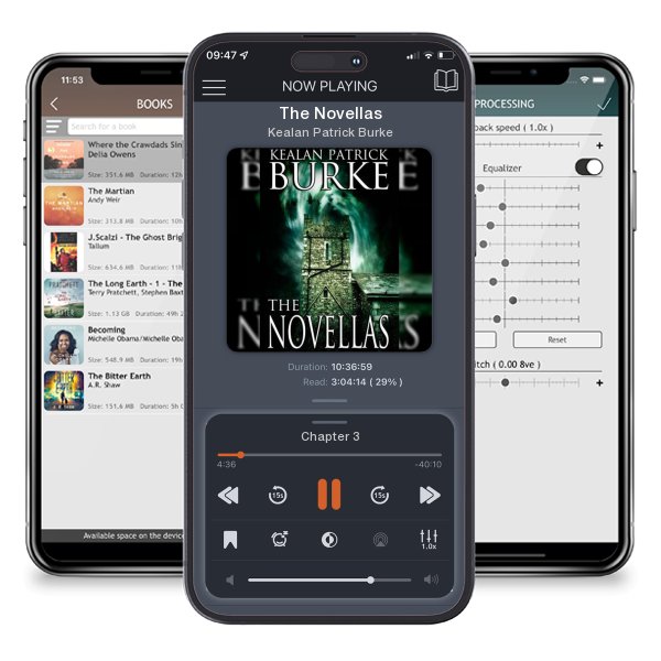 Download fo free audiobook The Novellas by Kealan Patrick Burke and listen anywhere on your iOS devices in the ListenBook app.