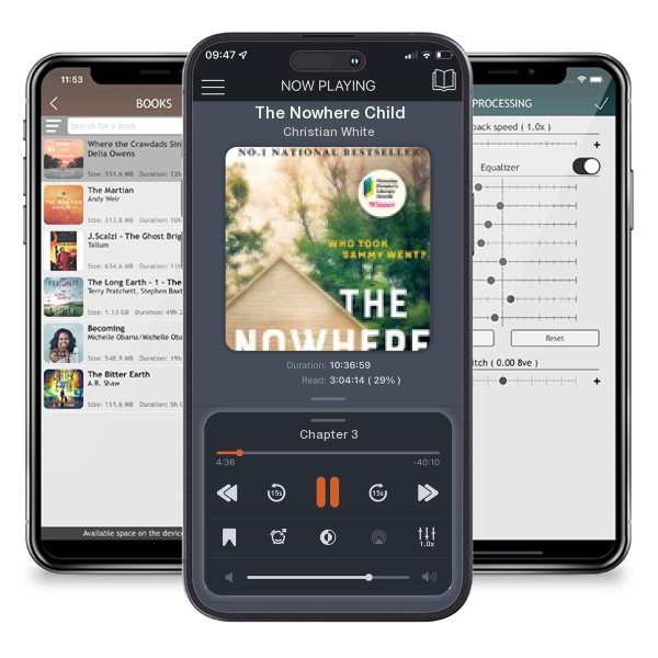 Download fo free audiobook The Nowhere Child by Christian White and listen anywhere on your iOS devices in the ListenBook app.
