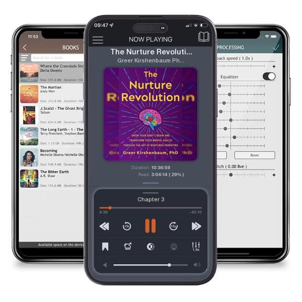 Download fo free audiobook The Nurture Revolution: Grow Your Baby's Brain and Transform... by Greer Kirshenbaum Phd and listen anywhere on your iOS devices in the ListenBook app.