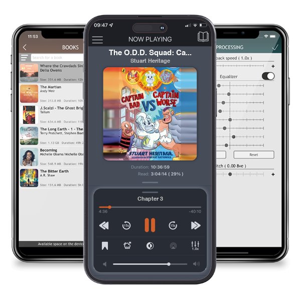Download fo free audiobook The O.D.D. Squad: Captain Bad Vs Captain Worse - The O.D.D. Squad by Stuart Heritage and listen anywhere on your iOS devices in the ListenBook app.
