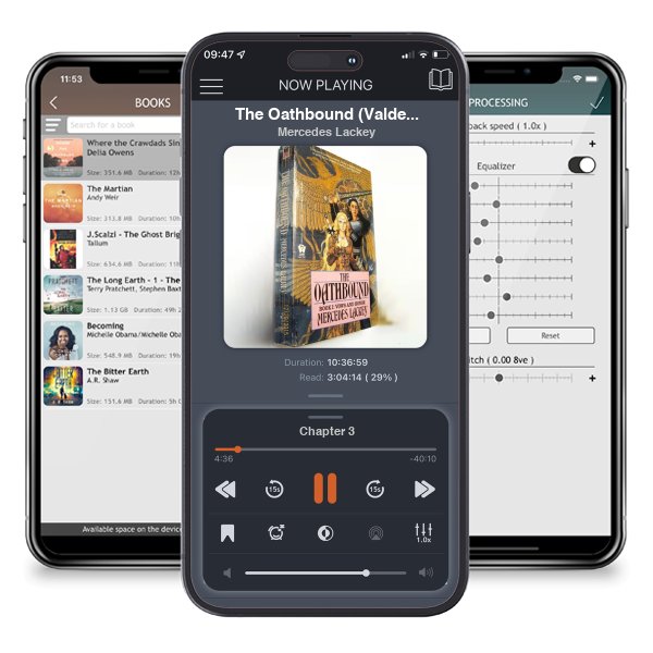 Download fo free audiobook The Oathbound (Valdemar: Vows and Honor, #1) by Mercedes Lackey and listen anywhere on your iOS devices in the ListenBook app.