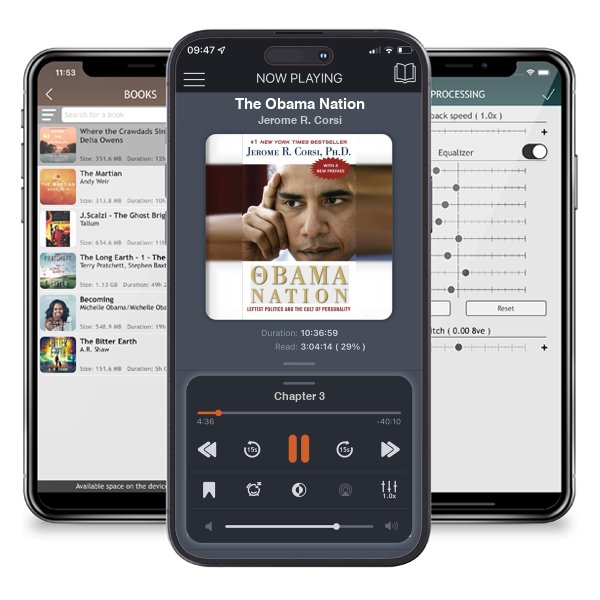 Download fo free audiobook The Obama Nation by Jerome R. Corsi and listen anywhere on your iOS devices in the ListenBook app.
