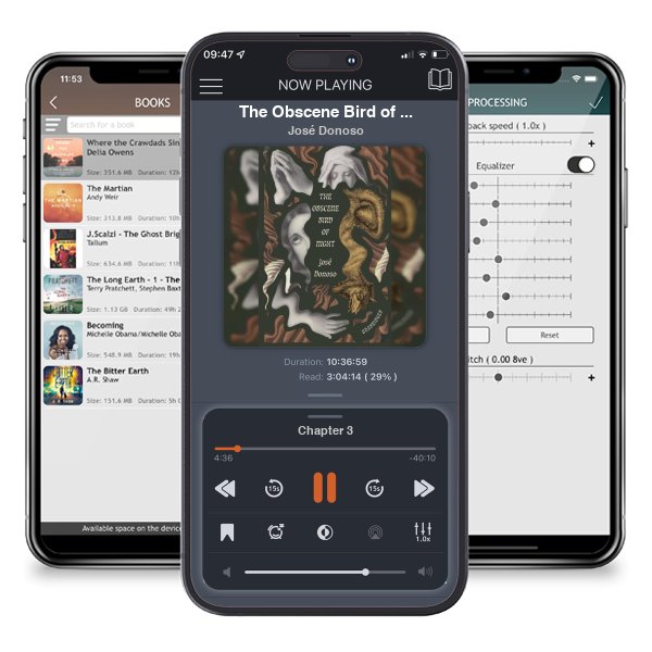 Download fo free audiobook The Obscene Bird of Night: Unabridged, Centennial Edition by José Donoso and listen anywhere on your iOS devices in the ListenBook app.