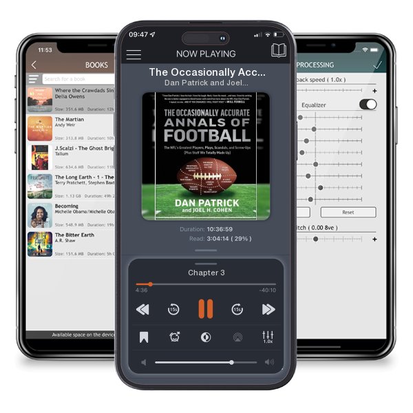 Download fo free audiobook The Occasionally Accurate Annals of Football: The Nfl's... by Dan Patrick and Joel H. Cohen and listen anywhere on your iOS devices in the ListenBook app.
