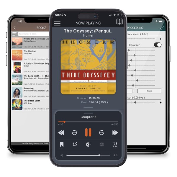 Download fo free audiobook The Odyssey: (Penguin Classics Deluxe Edition) by Homer and listen anywhere on your iOS devices in the ListenBook app.