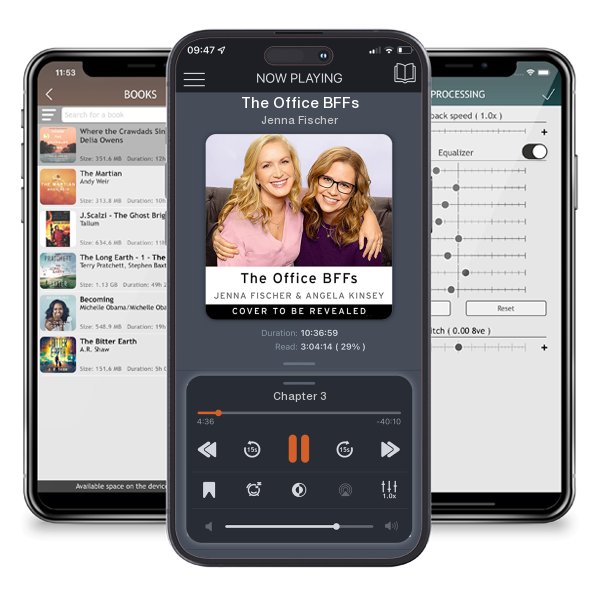 Download fo free audiobook The Office BFFs by Jenna Fischer and listen anywhere on your iOS devices in the ListenBook app.