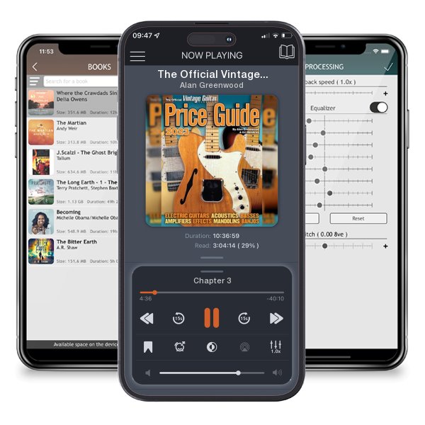 Download fo free audiobook The Official Vintage Guitar Magazine Price Guide 2023 by Alan Greenwood and listen anywhere on your iOS devices in the ListenBook app.
