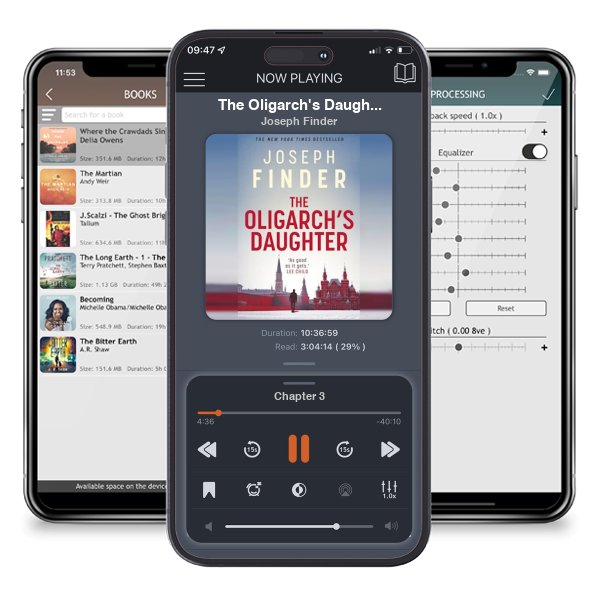 Download fo free audiobook The Oligarch\'s Daughter by Joseph Finder and listen anywhere on your iOS devices in the ListenBook app.