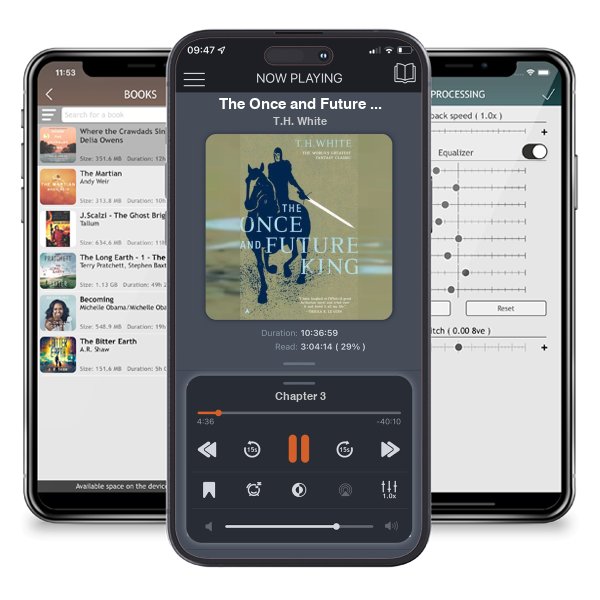 Download fo free audiobook The Once and Future King (The Once and Future King, #1-5) by T.H. White and listen anywhere on your iOS devices in the ListenBook app.