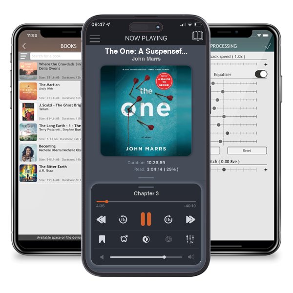 Download fo free audiobook The One: A Suspenseful Sci-Fi Thriller about the Pitfalls in Finding Your Perfect Match through Genetics (Dark Future Book 1) by John Marrs and listen anywhere on your iOS devices in the ListenBook app.