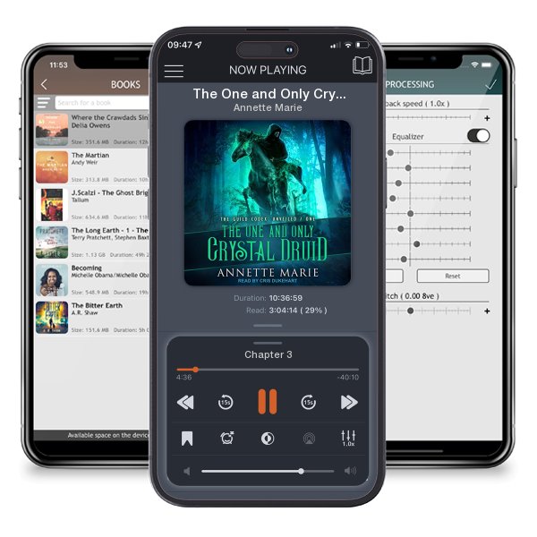 Download fo free audiobook The One and Only Crystal Druid by Annette Marie and listen anywhere on your iOS devices in the ListenBook app.