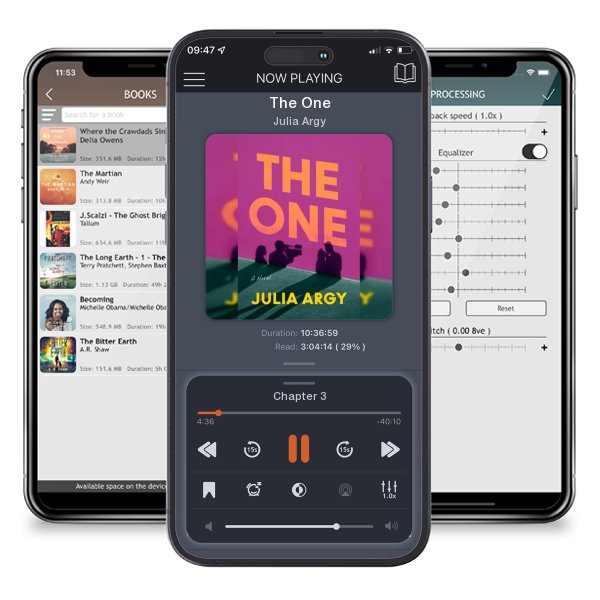 Download fo free audiobook The One by Julia Argy and listen anywhere on your iOS devices in the ListenBook app.