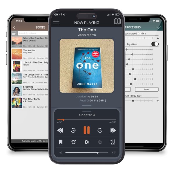 Download fo free audiobook The One by John Marrs and listen anywhere on your iOS devices in the ListenBook app.