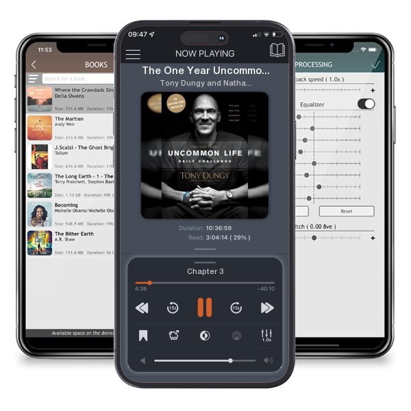 Download fo free audiobook The One Year Uncommon Life Daily Challenge by Tony Dungy and Nathan Whitaker and listen anywhere on your iOS devices in the ListenBook app.