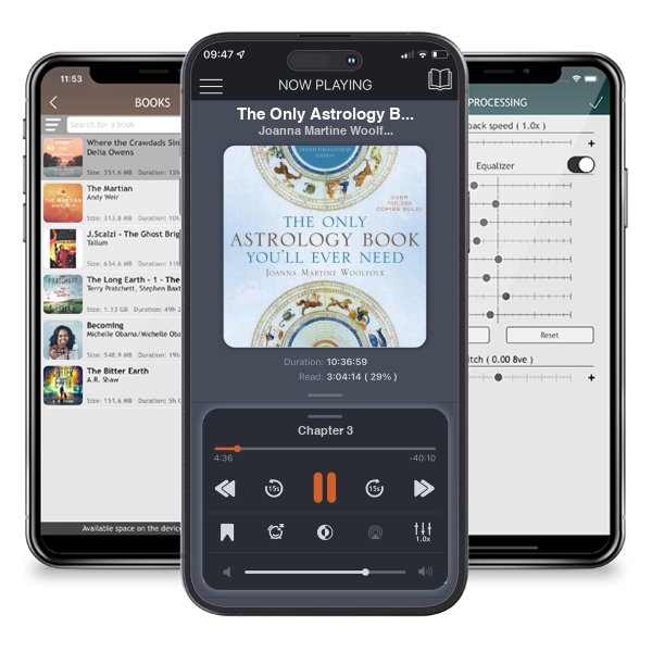 Download fo free audiobook The Only Astrology Book You\'ll Ever Need by Joanna Martine Woolfolk and listen anywhere on your iOS devices in the ListenBook app.