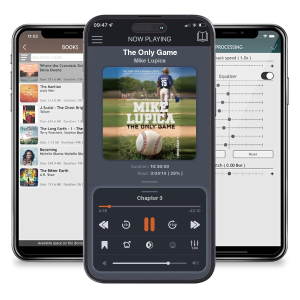 Download fo free audiobook The Only Game by Mike Lupica and listen anywhere on your iOS devices in the ListenBook app.