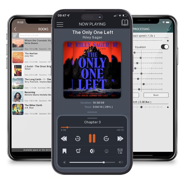 Download fo free audiobook The Only One Left by Riley Sager and listen anywhere on your iOS devices in the ListenBook app.