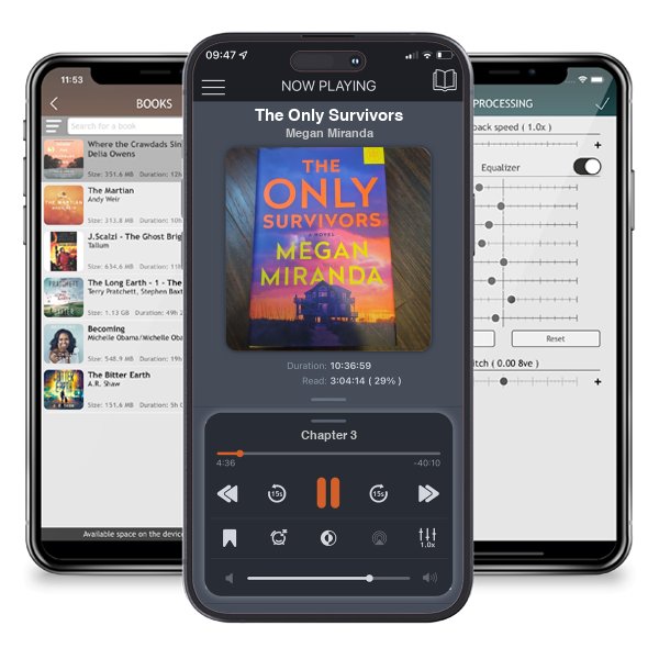 Download fo free audiobook The Only Survivors by Megan Miranda and listen anywhere on your iOS devices in the ListenBook app.