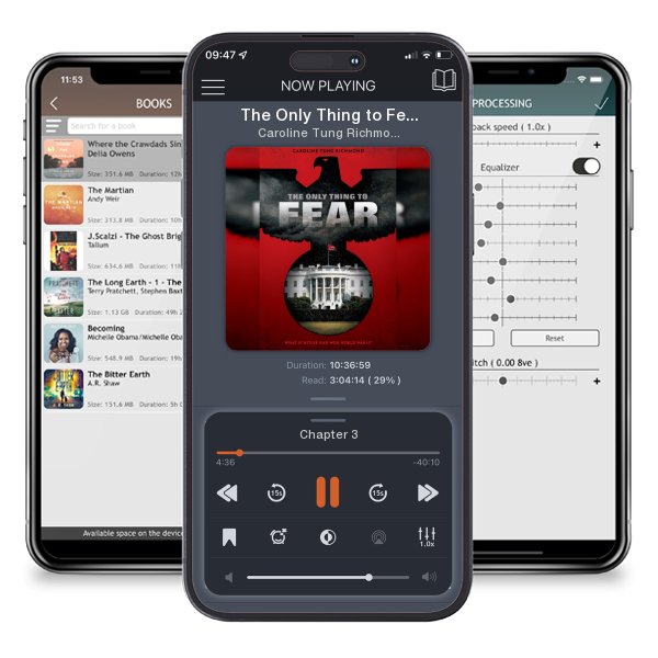 Download fo free audiobook The Only Thing to Fear by Caroline Tung Richmond and listen anywhere on your iOS devices in the ListenBook app.