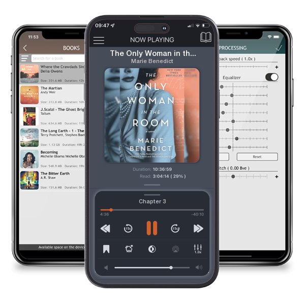 Download fo free audiobook The Only Woman in the Room by Marie Benedict and listen anywhere on your iOS devices in the ListenBook app.
