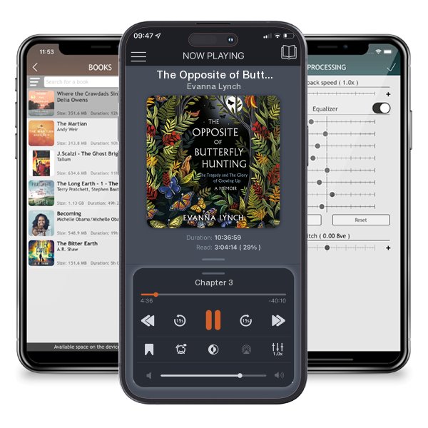 Download fo free audiobook The Opposite of Butterfly Hunting by Evanna Lynch and listen anywhere on your iOS devices in the ListenBook app.