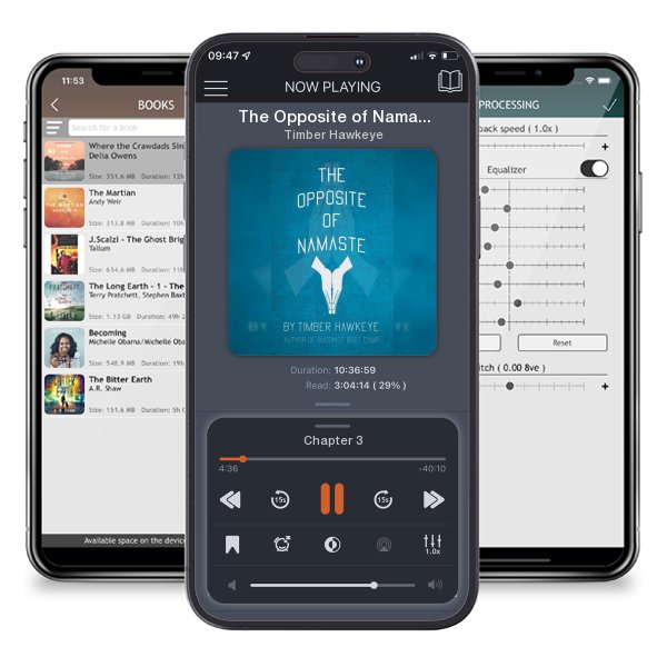 Download fo free audiobook The Opposite of Namaste by Timber Hawkeye and listen anywhere on your iOS devices in the ListenBook app.