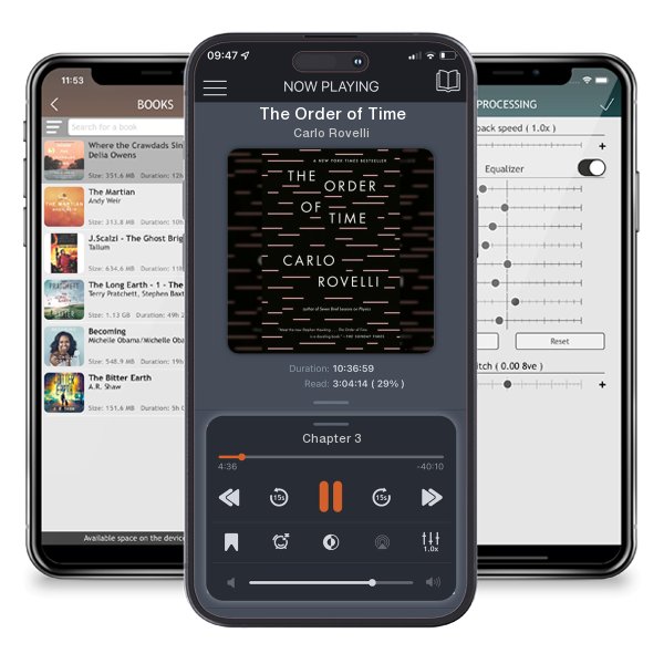 Download fo free audiobook The Order of Time by Carlo Rovelli and listen anywhere on your iOS devices in the ListenBook app.