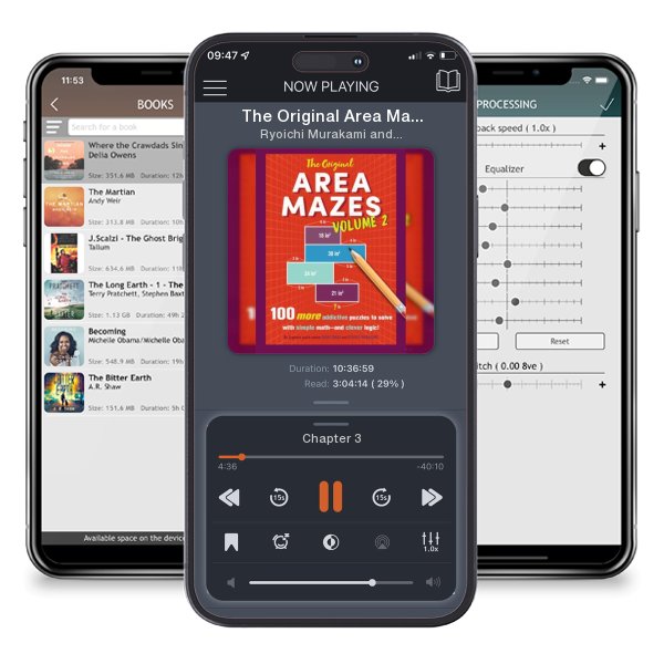 Download fo free audiobook The Original Area Mazes, Volume 2: 100 More Addictive Puzzles... by Ryoichi Murakami and Naoki Inaba and listen anywhere on your iOS devices in the ListenBook app.
