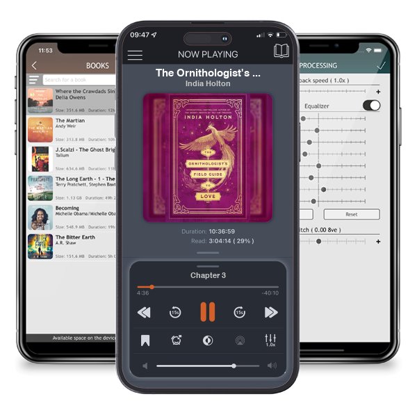 Download fo free audiobook The Ornithologist's Field Guide to Love by India Holton and listen anywhere on your iOS devices in the ListenBook app.