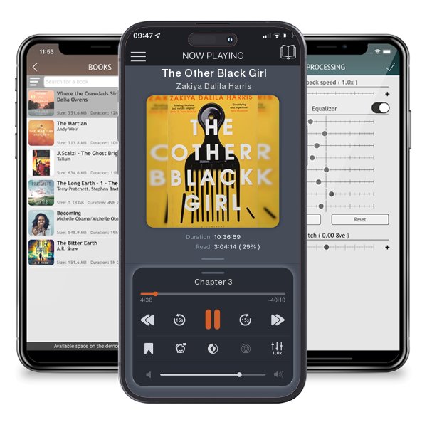 Download fo free audiobook The Other Black Girl by Zakiya Dalila Harris and listen anywhere on your iOS devices in the ListenBook app.